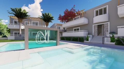 Pool view, Swimming pool, sunbed