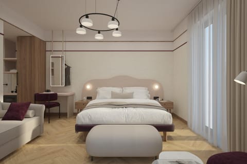 Bed, Photo of the whole room, Seating area, Bedroom, wardrobe