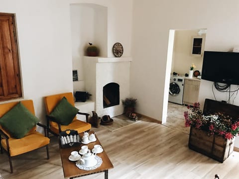 Living room, Photo of the whole room, Seating area, fireplace