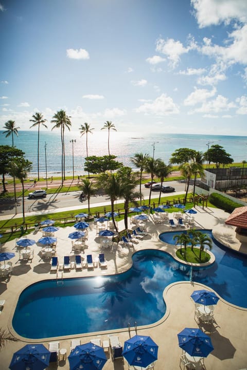 Property building, Day, Natural landscape, Beach, Pool view, Sea view, Swimming pool