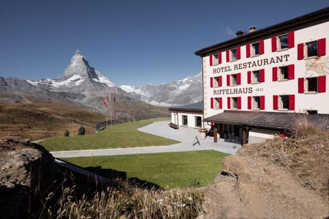 Facade/entrance, Summer, Landmark view, Mountain view