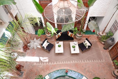Living room, Seating area, Garden view