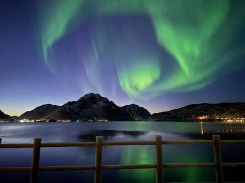 Night, Winter, Balcony/Terrace, Mountain view, Sea view