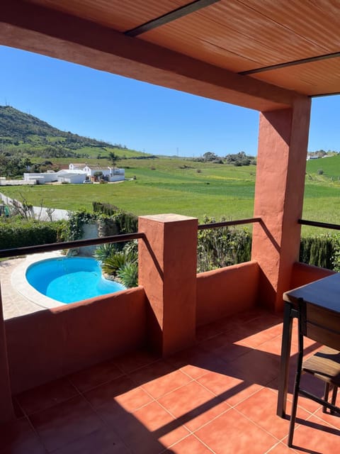 Natural landscape, View (from property/room), Balcony/Terrace, Swimming pool