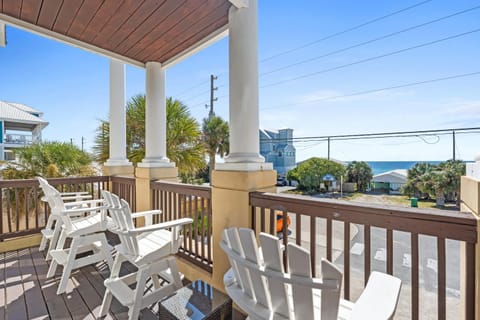 View (from property/room), Balcony/Terrace, Sea view