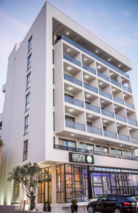 Property building, Facade/entrance, Property logo or sign, Autumn, Sunset