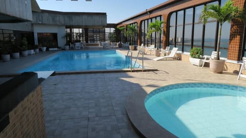 Property building, Pool view, Swimming pool