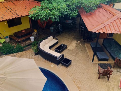 Patio, Day, Garden, Seating area, Garden view, sunbed