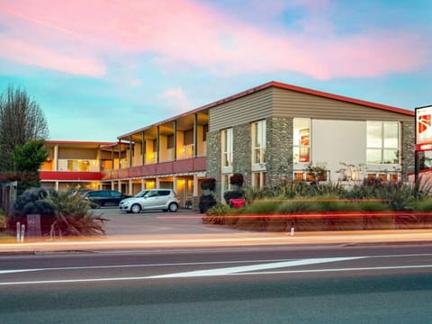 Property building, Sunset