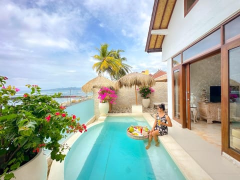 Property building, Patio, Sea view, Swimming pool, Breakfast