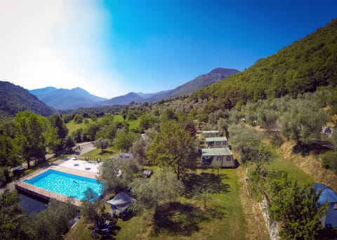 Bird's eye view, Swimming pool