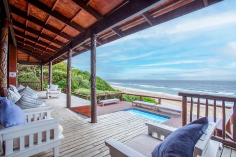 Seating area, Pool view, Sea view, Swimming pool