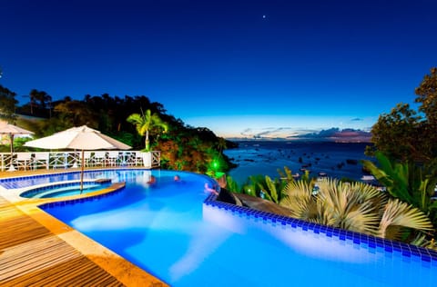 Property building, Swimming pool, Swimming pool, Sunset