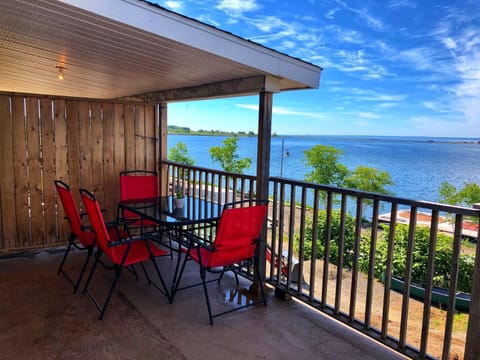 Patio, Balcony/Terrace, Dining area, Sea view