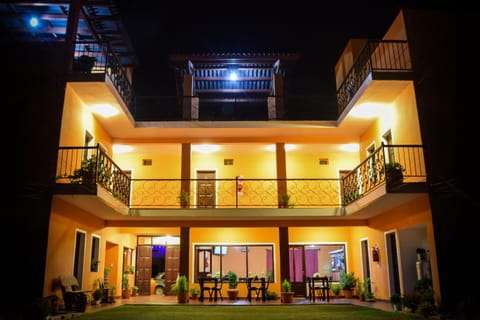 Property building, Night, View (from property/room), Lobby or reception, On site