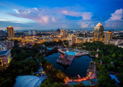 Bird's eye view, Sunrise
