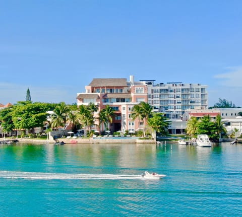 Property building, Day, Lake view