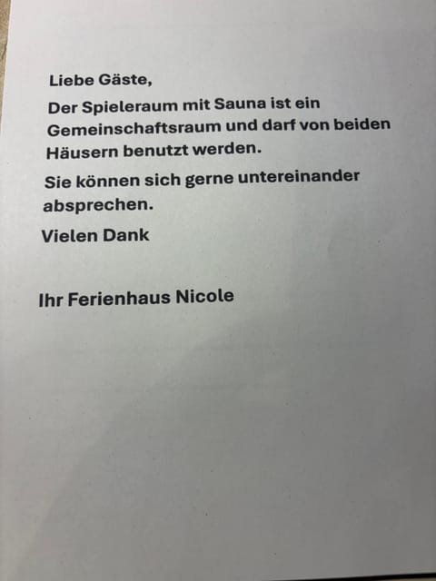 Ferienhaus Nicole House in Trier-Saarburg