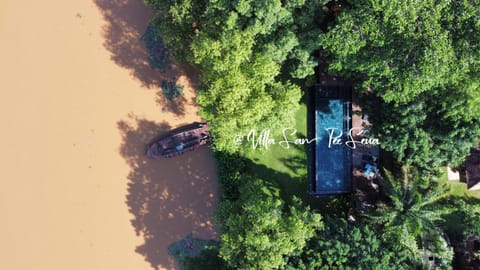 Property building, Garden, Pool view, River view
