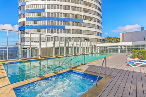 Property building, Pool view, sunbed