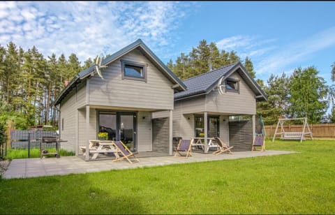 Ostoja Sosnowa Czarny Mlyn, kompleks dwóch domkow Nature lodge in Pomeranian Voivodeship