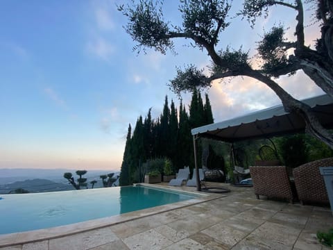 Natural landscape, Pool view, Swimming pool