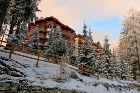 Property building, Facade/entrance, Winter