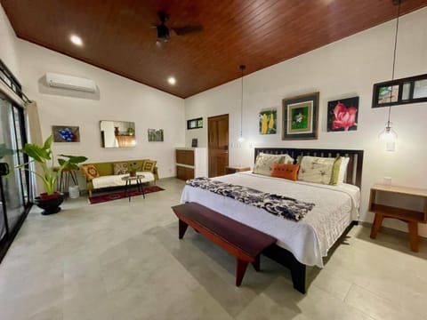 Photo of the whole room, Seating area, Bedroom, air conditioner