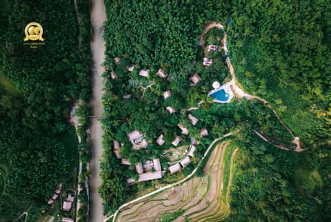 Natural landscape, Bird's eye view, Mountain view