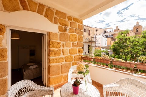 Property building, View (from property/room), Balcony/Terrace, Seating area