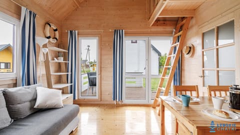 Łebskie Chatki Nature lodge in Leba