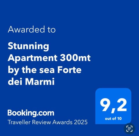 Stunning Apartment 300mt by the sea Forte dei Marmi Apartment in Forte dei Marmi