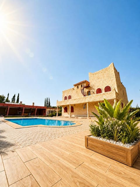 Property building, Pool view, Swimming pool