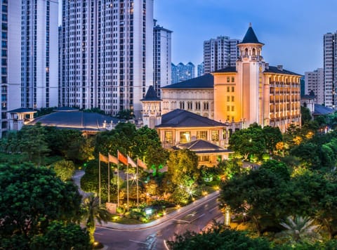 Property building, Bird's eye view, City view