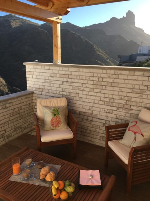 Natural landscape, Balcony/Terrace, Mountain view