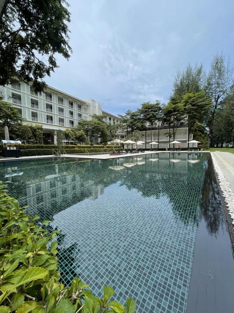 Property building, View (from property/room), Pool view, Swimming pool, Breakfast