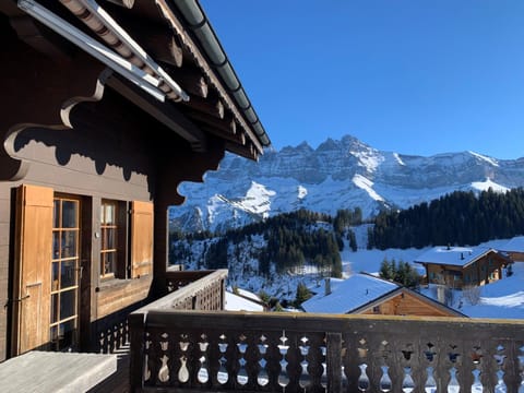 Winter, Balcony/Terrace, Mountain view