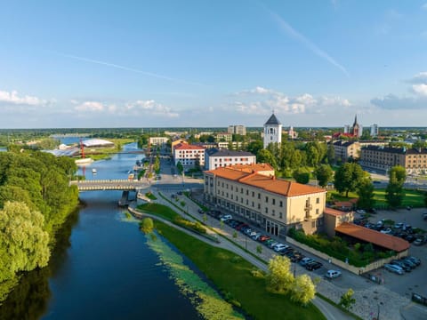 Property building, Bird's eye view, City view, River view