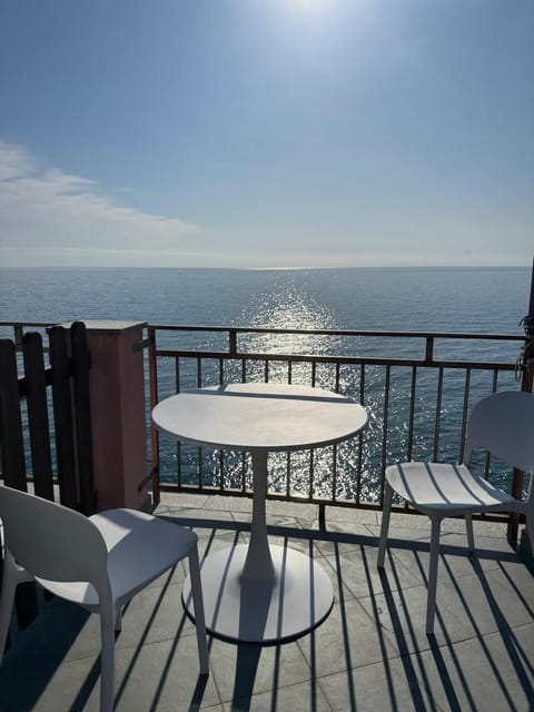 Natural landscape, View (from property/room), Balcony/Terrace, Sea view