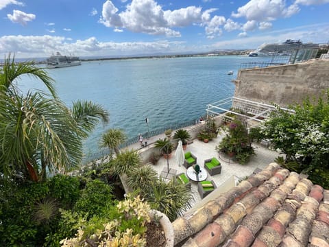 Garden, Balcony/Terrace, Garden view, Sea view