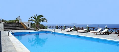 Pool view, Sea view, Swimming pool