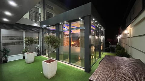Property building, Patio, Garden, Garden view
