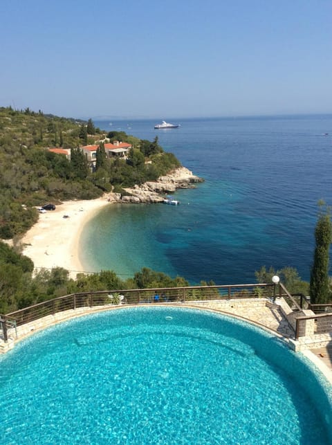 Property building, Beach, Swimming pool