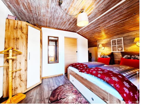 Bed, Photo of the whole room, Bedroom, wardrobe