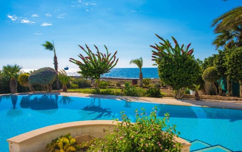 Pool view, Sea view, Swimming pool