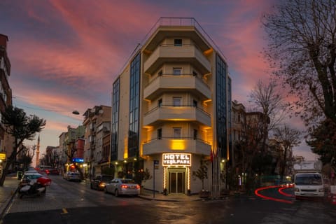 Property building, Sunset