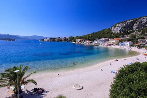 Natural landscape, Beach, Mountain view, Sea view