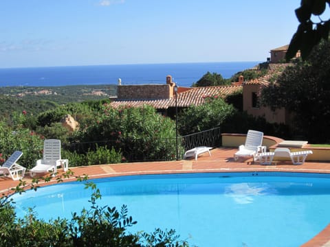 Garden, Sea view