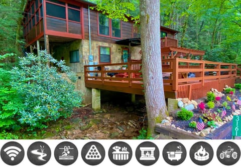 Property building, Garden view