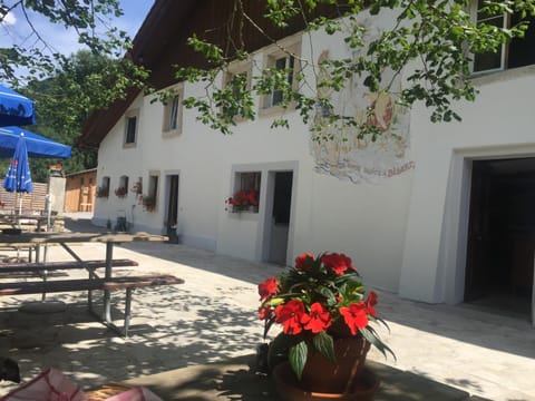 Property building, Facade/entrance, Day, Summer, On site